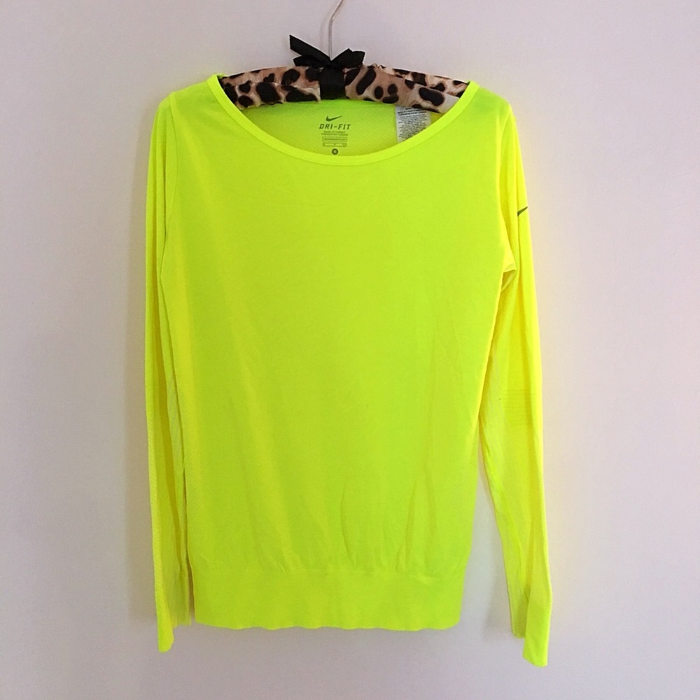 Nike Neon Yellow Athletic Shirt